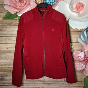 Ruger Fleece Zip Up Drawstring Jacket Mens Large